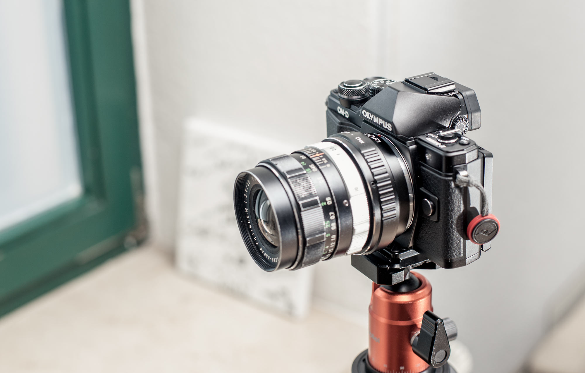 Das Fujinon-W 1:2.8/35 an der Olympus OMD EM-10 Mark II